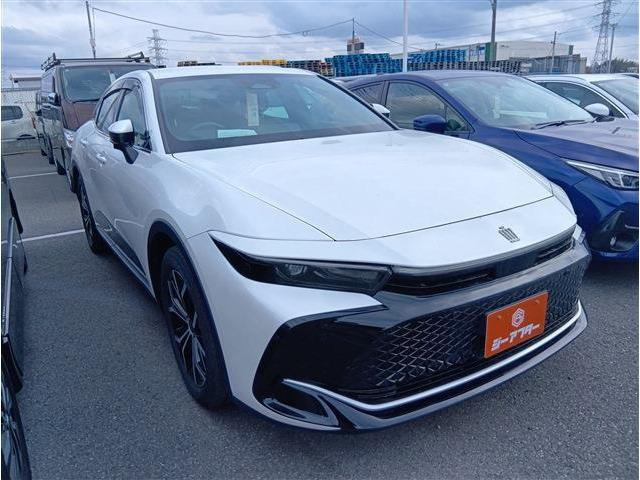 クラウンクロスオーバー2.5 G E-Four 4WD禁煙車 純正12.3型ナビ フルセグTV