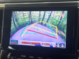 【バックカメラ】駐車時に後方がリアルタイム映像で確認できます。大型商業施設や立体駐車場での駐車時や、夜間のバック時に大活躍!運転スキルに関わらず、今や必須となった装備のひとつです!