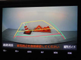 バックガイドモニターを装備しています、車庫入れもラクラクです。