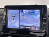 【全周囲カメラ】車両周囲の障害物の位置をモニターでチェックすることができます☆運転中や駐車時などの周囲の安全をサポートしてくれます☆