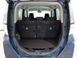 広々としたラゲージスペースを備えています。お買い物の荷物もしっかりと積み込めます。