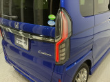 視認性がいいテールランプ。後続車にも存在をアピール。