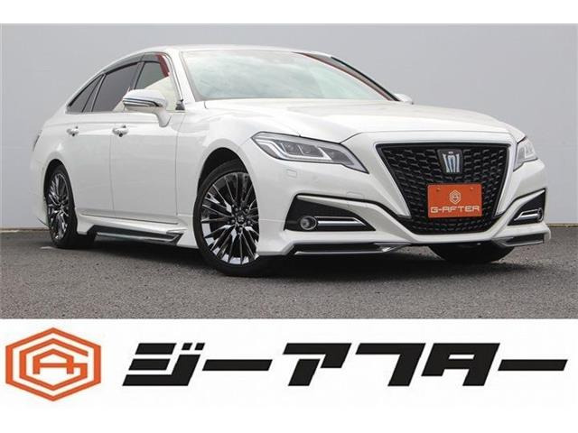 クラウン ハイブリッド 3.5 G エグゼクティブ 後期型 禁煙車 純正8インチナビ