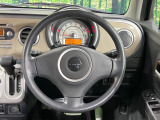 ステアリングも使用感が少なく、きれいな状態となっております♪