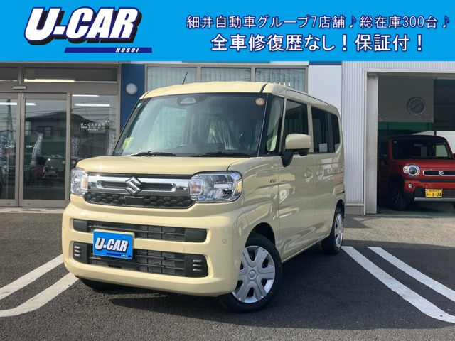 スペーシア ハイブリッド(HYBRID) G 届出済未使用車 オーディオレス