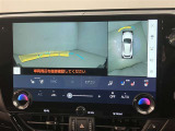 安全機能のバックモニター&全周囲モニターも装備です。