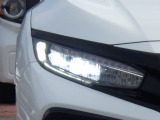 ★LEDヘッドライト搭載★ 白っぽく光る明るく省電力なLEDライト!先進的な白い輝きでフロントフェースを引き締めます☆