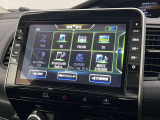 日産オリジナルナビゲーションシステム。TV・CD・DVD再生・Bluetooth接続可能です。