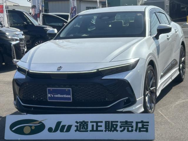 クラウンクロスオーバー 2.5 G アドバンスト レザー パッケージ E-Four 4WD ワンオー...