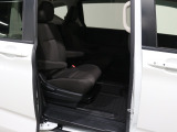 後部座席です。