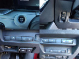 運転席周りの各種スイッチ類です。使いやすい使用となっています