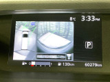 【アラウンドビューモニター】専用のカメラにより、上から見下ろしたような視点で360度クルマの周囲を確認することができます☆死角部分も確認しやすく、狭い場所での切り返しや駐車もスムーズに行えます。