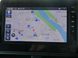 大きなモニターのメモリーナビゲーションではじめての道や知らない道も快適にドライブ!