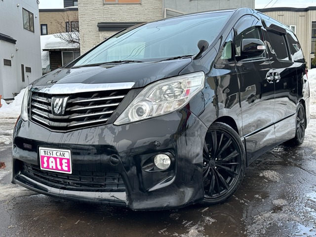 アルファード 2.4 240S 4WD 片側パワースライドドア 社外ナビ 地デジ