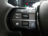 ハンドルにオーディオの操作スイッチが装備されています!視線を前方から外さずハンドルから手を離さずに操作できるのでとっても安全ですね♪