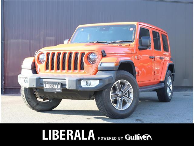 ラングラー アンリミテッド サハラ スカイワンタッチパワートップ 4WD 本革シート