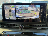 360℃真上から見下ろした映像が映し出されるアラウンドビューモニター搭載☆安全安心ですね♪