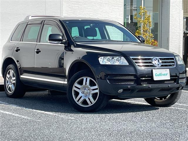 トゥアレグ V6 4WD 本革シート 修復歴無し