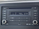 ナビはありませんがラジオやCDも聴けるオーディオ搭載です!