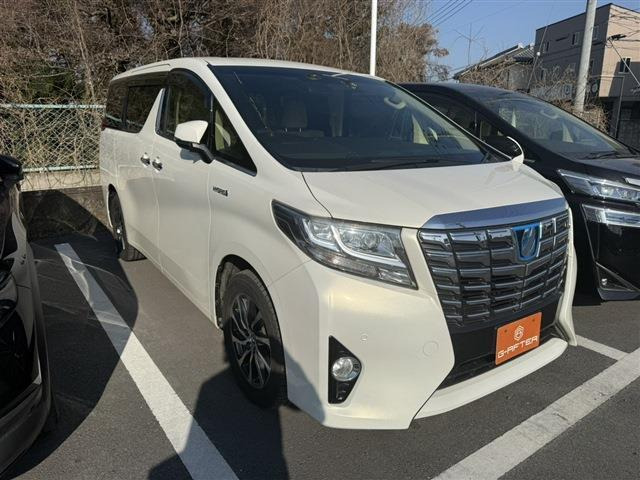 アルファードハイブリッド 2.5 X E-Four 4WD禁煙車 純正9インチナビ