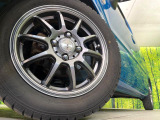 【14インチアルミホイール】外観にマッチしたアルミホイールを装着しております。各種アルミホイールや、スタッドレスタイヤも取扱いしております。是非ご相談ください♪