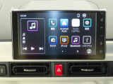 9インチスマホ連携ディスプレイオーディオです。バックカメラも付いて車庫入れ・駐車も安心です。Bluetooth対応機器を登録して音楽を楽しんだりハンズフリー通話が出来て便利です。