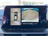 アラウンドビューモニター☆クルマを真上から見下ろしているかのような映像で駐車をサポートします☆
