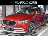 ソウルレッド&times;ホワイトレザーのCX-5が入荷しました!10.25インチサイズのナビ搭載モデル、オプション装備も充実していておススメの1台です!