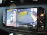 360度廻りを見渡せるアラウンドビューモニター搭載です。