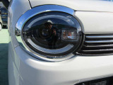 ヘッドライトはLEDランプです。LEDランプは従来のハロゲンランプと比べて、長寿命・省電力、そしてとても明るいのです!