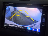 バックカメラのお写真です。駐車が苦手な方でも楽に駐車が行えますね♪