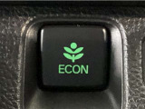 ★ECONスイッチ★ エコドライブを加速しよう!スイッチをONにすると、運転の仕方によるロスを抑え込み燃費をよくするようクルマが頑張ります(*^ー^*)燃費向上にチャレンジ♪