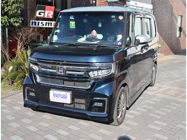 N-BOXカスタムL ターボ コーディネートスタイル8型ケンウッドナビフルセグバックカメラ