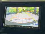 【バックカメラ】駐車時に後方がリアルタイム映像で確認できます。大型商業施設や立体駐車場での駐車時や、夜間のバック時に大活躍!運転スキルに関わらず、今や必須となった装備のひとつです!