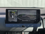 上空から見たようなアラウンドビューモニターが付いているので、駐車も安心して行えます!