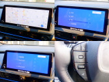 現在では必需品のナビが装備されています。オーディオはAM・FMラジオ・CD・DVD・Bluetooth・SDカード・AUX・●TVが使えます。快適ドライブの強い味方です!