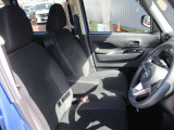 ルークスのフロントシートです。座り心地もバッチリです。