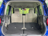 普段のお買い物や通勤、送迎等に十分な荷室スペースを確保しております。セカンドシートを倒すと、大きな荷物の積載も可能です♪