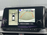 アラウンドビューモニター装備☆上から見たような画面で車庫入れも縦列駐車も安心です♪
