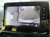 周囲の状況が分かるアラウンドビューモニター搭載。苦手な縦列駐車もこれがあれば安心ですね。