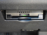 ETCも装備しています。ノンストップで料金所を通過できます。うれしい装備ですよね。