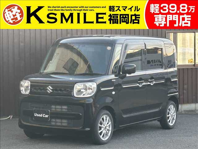 スペーシア ハイブリッド(HYBRID) G 禁煙車 社外ナビ Bluetooth CD