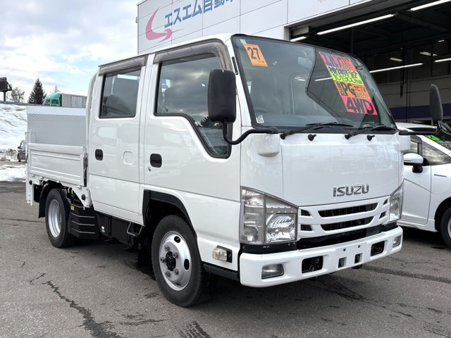 エルフ  4WD ICターボ Wキャブ FFロー1.8t