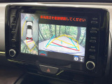 【パノラミックビューモニター】専用のカメラにより、上から見下ろしたような視点で360度クルマの周囲を確認することができます☆死角部分も確認しやすく、狭い場所での切り返しや駐車もスムーズに行えます。