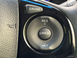 【クルーズコントロール】高速道路もラクラク走行。アクセルを離しても一定速度で走行ができ、長距離運転時の負担を軽減!加速・減速も簡単なスイッチ操作で調整できます。