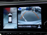上からの視点で狭い駐車場への駐車などに役立つアラウンドビューモニターです♪