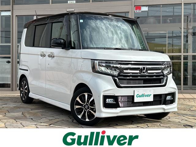 N-BOXカスタムL コーディネートスタイル本革シート ワンオーナー