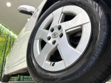 【純正15インチアルミホイール】外観にマッチした純正アルミホイールを装着しております。各種社外アルミホイールや、スタッドレスタイヤも取扱いしております。是非ご相談ください♪