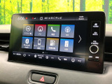 【9インチ ホンダコネクトディスプレイ】視認性の高い大画面ディスプレイでナビの使用や、お持ちのスマートフォンと連携したbluetoothでの音楽再生が可能です♪