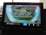 リアカメラがついているので、駐車や後進の際にとても便利です♪
